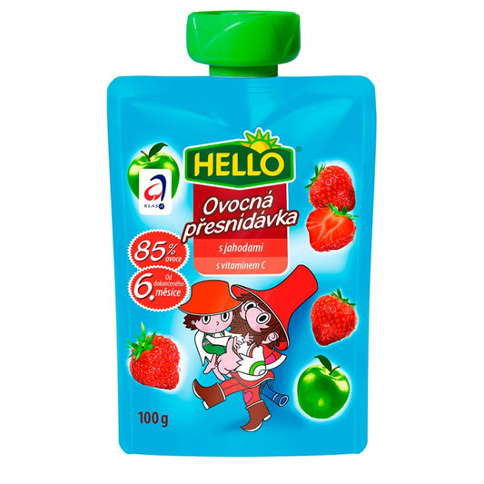 Detská výživa Jahoda 100g Hello