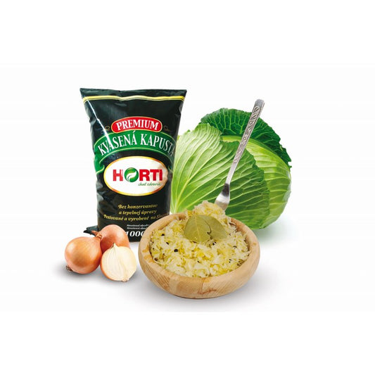 Kapusta kvasená Prémium 1000g HORTI