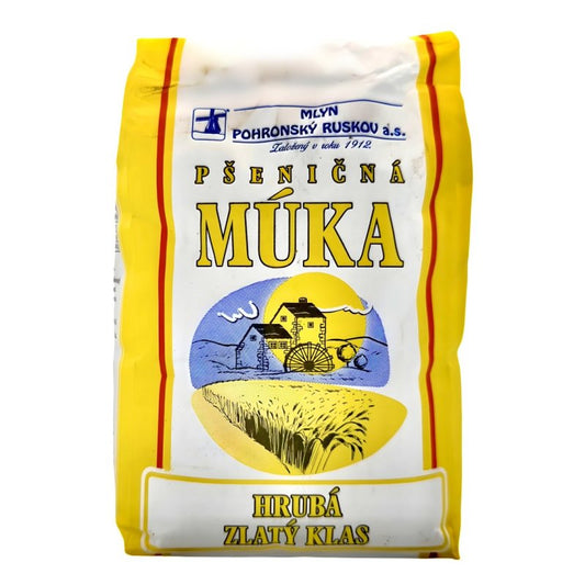 Múka Hrubá Zlatý Klas 1kg Pohronský Ruskov