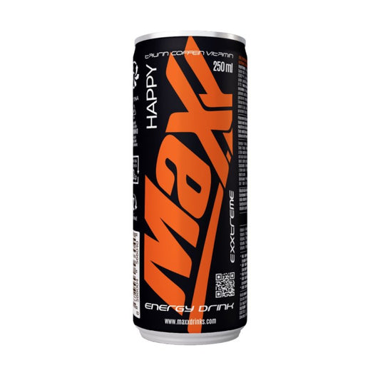 Nápoj energetický Maxx Happy 250ml plechovka