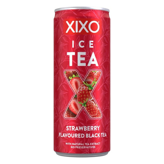 Nápoj Xixo Ice Tea Strawberry 250ml plech