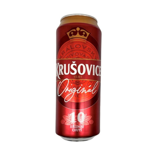 Pivo Krušovice Královský originál 10% 0,5l plechovka